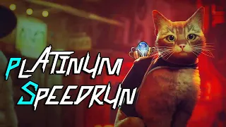 Stray - Platinum Speedrun in 01:45:00 + 1 hour sleeping - 100% Trophy & Achievement Guide