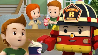 Attention à la Nourriture en Été🍧 | Classe de Sécurité Avec Robocar POLI | Robocar POLI télé