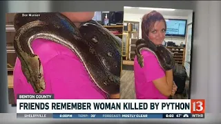 Indiana woman described as 'lover of snakes' killed by 8-foot python