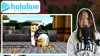 Gura visits the richest Minecraft server (ft. Kaela) REACTION