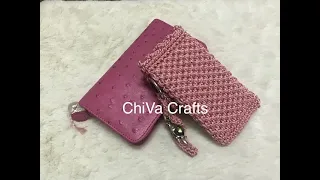 [Crochet] Cell phone case - Móc túi đựng điện thoại