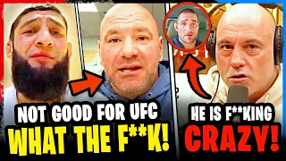 Dana White facing MAJOR BACKLASH for UFC deal, Joe Rogan REACTS, Sean Strickland vs Khamzat Chimaev