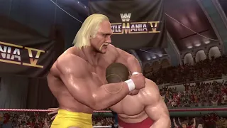 WWE Legends Of WrestleMania PS3 (Hulk Hogan vs Nikolai Volkoff) Submission Match