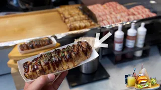 🇰🇷 Korea Street Food - "Only 2 stalls in Seoul!" Cheese Kimchi Roll Pork Belly ; 70 visitors per day