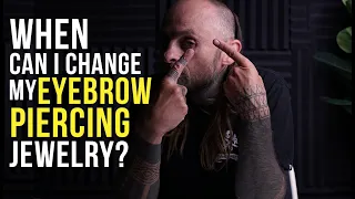 When Can I Change My Eyebrow Piercing Jewelry? | UrbanBodyJewelry.com