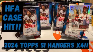 2024 Topps Series 1 Hanger Box Rip x4!! Case Hit!?!