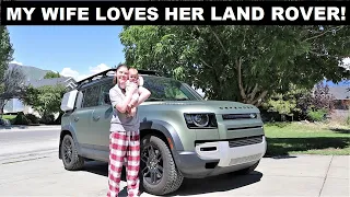 My Wife LOVES Her Land Rover Defender!