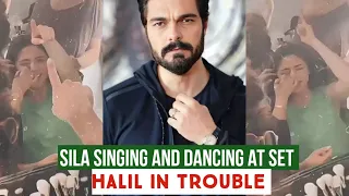 Sila Turkoglu Singing and Dancing at Set! Halil Ibrahim Ceyhan in Trouble