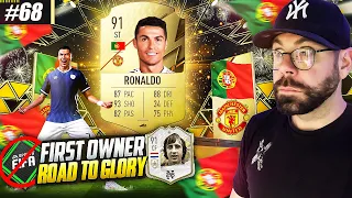 OMG I PACKED CRISTIANO RONALDO!!!!!!!!! ON THE ROAD TO GLORY!!!! - First Owner RTG #68 -  FIFA 22