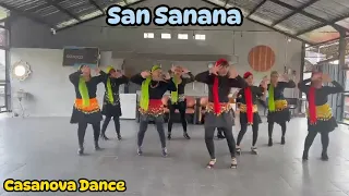 San Sanana Line Dance, Choreo by Vee Trias (INA), Demo : Casanova Dance (INA)
