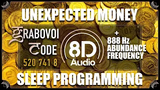 UNEXPECTED MONEY while you SLEEP | 888 Hz + Grabovoi Code in 8D audio 520 741 8 INFINITE ABUNDANCE