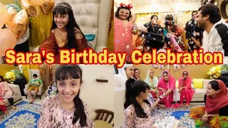 Sara’s First Birthday With Us | She Was Glowing With Happiness | I Made Her Shoot Her Own Vlog 😀