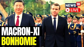 Xi Jinping Welcomes French President Macron | Emmanuel Macron Visits China | Russia Ukraine War News