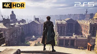 ASSASSIN'S CREED SYNDICATE  LOOKS ABSOLUTELY AMAZING on PS5 4K HDR 60FPS - 2023