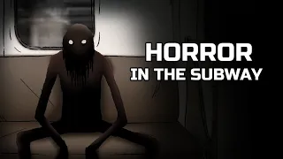 Horror in the Subway.  Horror animated story №50 (animation)