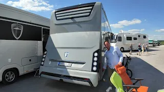 7,49t LUXUS WOHNMOBIL UMSTÄNDEHALBER gebraucht zu verkaufen 💥 Morelo 88 G mit PKW Garage