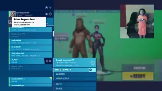 Brand new Fortnite Bigfoot  skin !!!!!!!!!!!!!!!!!!