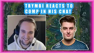 Trymbi Reacts to COMP in His Chat 👀