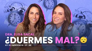 ¿Cómo dormir MEJOR? 😴 Con Elisa Sacal | Kit de Emergencia | Erika de la Vega