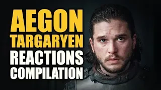 Game of Thrones AEGON TARGARYEN Reactions Compilation