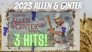⚾️ 2023 Topps Allen & Ginter Hobby Box! 3 Hits Per Box