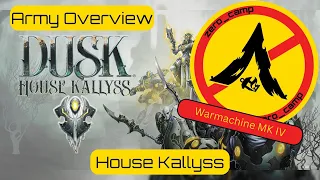 Warmachine MKIV Army Spotlight/Overview - Dusk - House Kallyss!