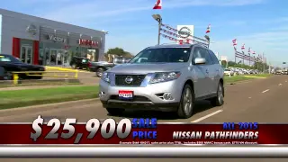 Victory Nissan 15second TV commercial 12-10-14B Year End Rogue Pathfinder