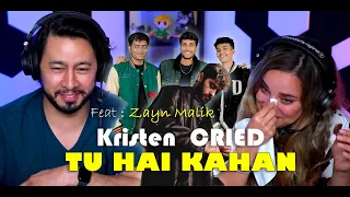 Tu Hai Kahan feat. Zayn Malik | AUR | Reaction by Jaby Koay & Kristen StephensonPino