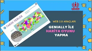 GENIALLY İLE HARİTA OYUNU YAPMA