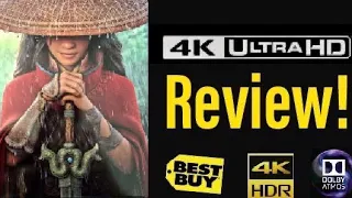 Raya and the Last Dragon (2021) 4K UHD Blu-ray Steelbook Review!