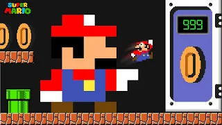 Mario and Tiny Mario Coin Door Bloopers 3