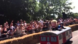 Red Bull Soapbox race London 2013 Boris in his tube cart