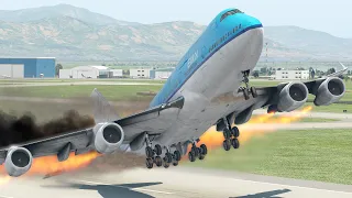 B747 Pilot Saved All Passengers Lives With This Emergency Landing | XP11