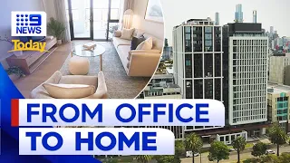 Empty office buildings could be the answer to Australia’s housing crisis | 9 News Australia