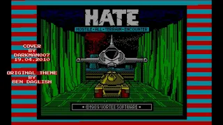 Darkman007 - 2010 - H.A.T.E. - Title | ZX Spectrum Cover