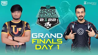 [DAY 1] GRAND FINALS | ZINDIGI WINTER SHOWDOWN | PUBG MOBILE | SIMPLE KARO!