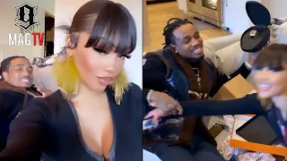 Saweetie Surprises "BF" Quavo With A $300k Richard Mille Watch!⌚️