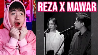 Reza Darmawangsa ft. Mawar de Jongh - Seberang | REACTION