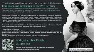 The Unknown Pauline Viardot-García: A Universal Composer and Performer of the 19th Century