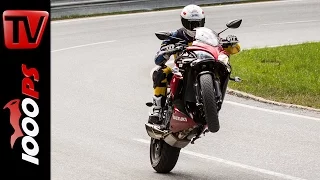 Suzuki GSX-S1000F Test 2016  | Motorrad Quartett | Action, Design, Details