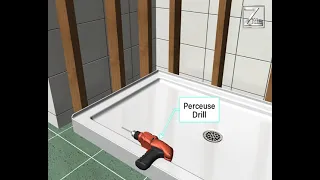 Standard Shower Base Installation