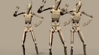 Droids dancing