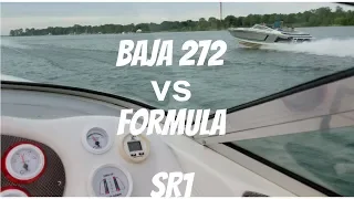 BAJA 272 WITH 502 VS FORMULA SR1 WITH TWIN 454'S