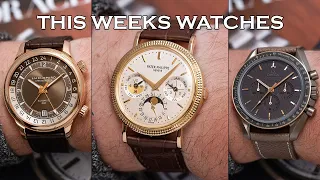 This Weeks Watches - Patek Philippe 5039J, Chopard LUC GMT One, Omega Speedy 45th & More[Episode 88]