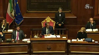 La Russa ringrazia l'aula del Senato per ricordo Rogo Primavalle