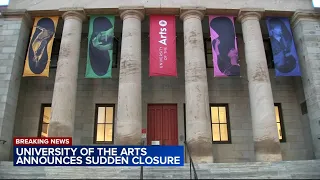 The University of the Arts in Philadelphia announces sudden closure