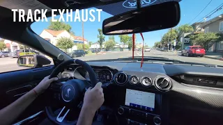 TRYING ALL EXHAUST MODES ON 2020 SHELBY GT500!