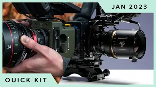 Freefly Ember 4K 1000 FPS!, DJI RS3 Mini, Laowa 2x Anamorphic & More! ~ Quick Kit | January 2023