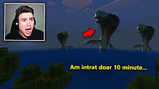 Am intrat doar 10 minute în ocean.. și când am ieșit, am văzut asta ! (Minecraft)