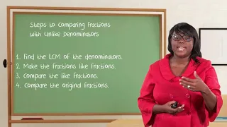 Mathematics - Grade 5: Comparing Fractions with Unlike Denominator